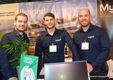 Jorid van der Meijden, Ramón van de Vrie and Maarten van Bemmel of Ledgnd discussed the latest LED developments at the fair.